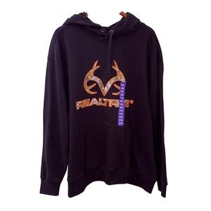 NWT Realtree Black Men's Hoodie size XXL